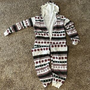 Fabletics Kids One Piece in Red, Green, and White